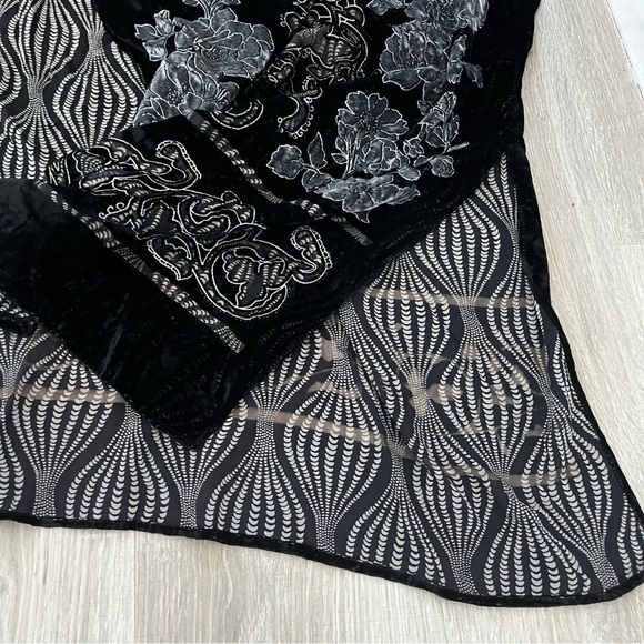 Chicos Open Front Kimono Cardigan Sz One Size - Picture 5 of 7